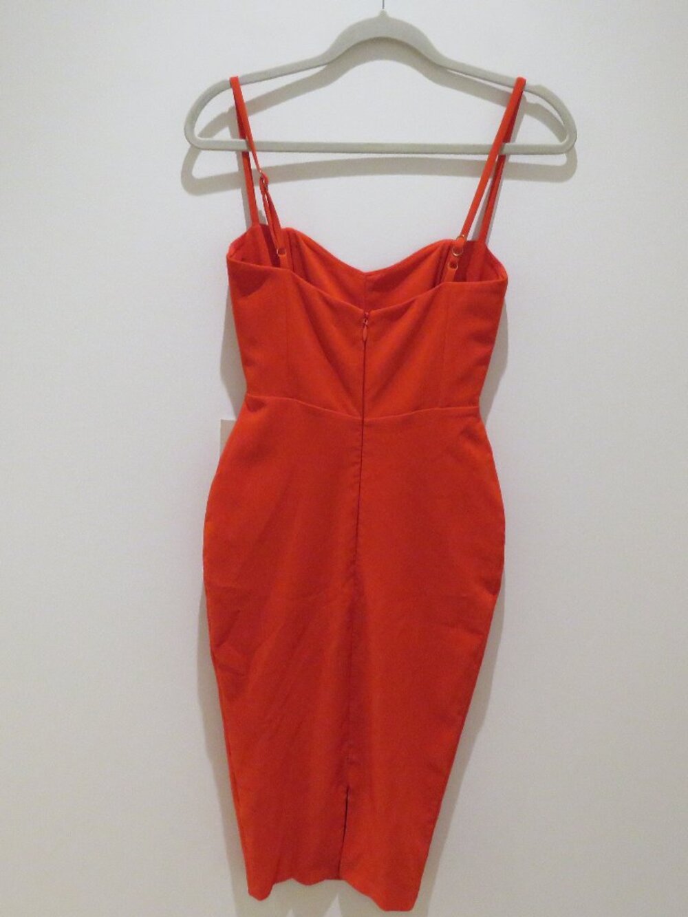 NOOKIE REVOLVE Allure Midi Dress in Cherry Red XS Bodycon Cocktail Sexy Party - Picture 7 of 13